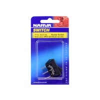 NARVA OFF/ON ROCKER SWITCH WITH BLUE LED BLISTER PACK (62001BL)