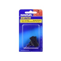 NARVA LRG RECT ROCKER W/LED RE (62008BL)