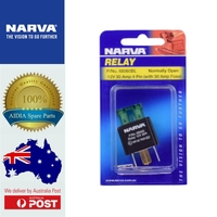 NARVA 12V 30AMP RELAY W/FUSE B (68060BL)