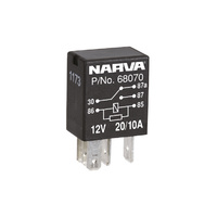 NARVA 12V 5P 20/10A C/O MICRO (68070BL)