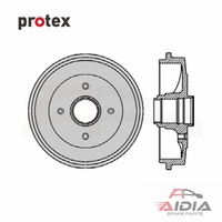 PROTEX FITS PEUGEOT 306 REAR 1995 ON (DRUM4072)