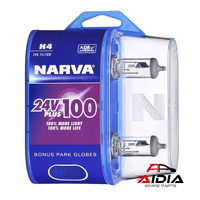NARVA H4 24V 75/70W 24V PLUS10 (48874BL2)