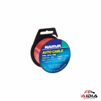 NARVA CABLE S/CORE 3MM 10A 7M (5813-7RD)