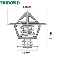 TRIDON THERMOSTAT BLISTERED HIGH FLOW (TT2033-170)
