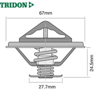 TRIDON THERMOSTAT BLISTERED HIGH FLOW (TT249-180)