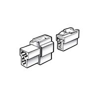 NARVA 2 WAY MALE QUICK CONNECTOR HOUSING (2 PACK) (56272BL)
