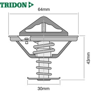 TRIDON THERMOSTAT BLISTERED HIGH FLOW (TT297-180)