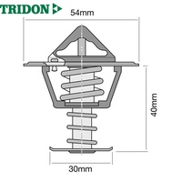 TRIDON THERMOSTAT BLISTERED HIGH FLOW (TT338-195)