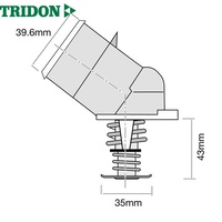 TRIDON THERMOSTAT BOXED (TT379-187P)