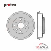 PROTEX FORD LASER REAR 1991-94 (DRUM4060)