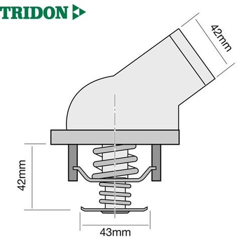 TRIDON THERMOSTAT BOXED (TT458-189P)